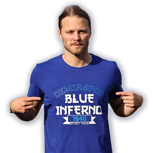 BLUE INFERNO T-SHIRT SAX MAVİT-SHIRTAdana Demirspor T-shirt