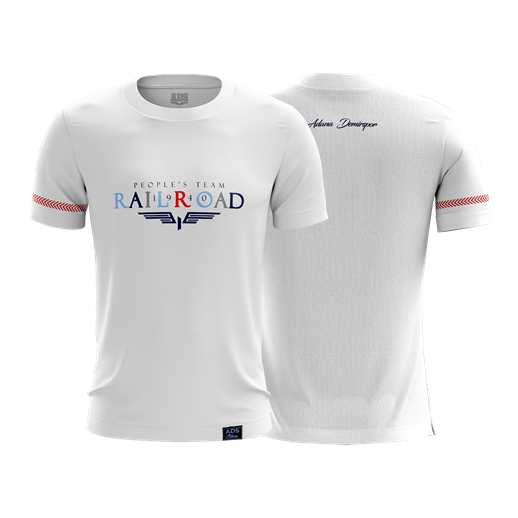 RAILROAD T-SHIRT BEYAZT-SHIRTAdana Demirspor T-shirt