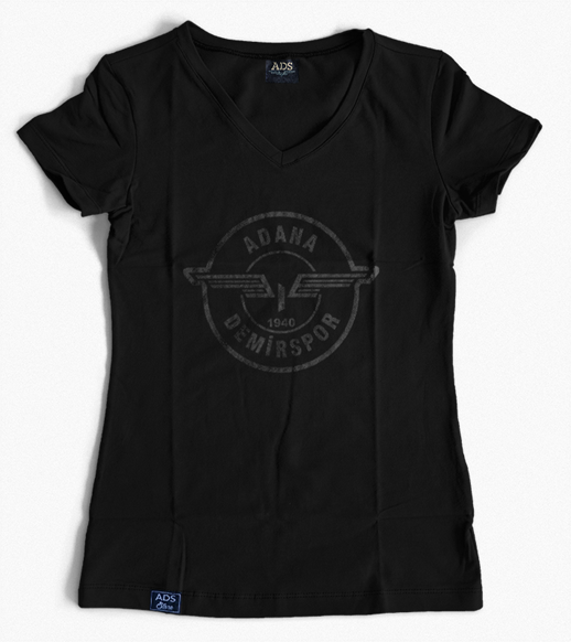 Siyah Arma Kadın T-shirt