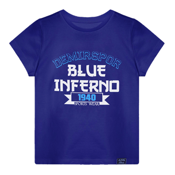 BLUE INFERNO ÇOCUK T-SHIRT SAX MAVİT-SHIRTAdana Demirspor Çocuk T-shirt