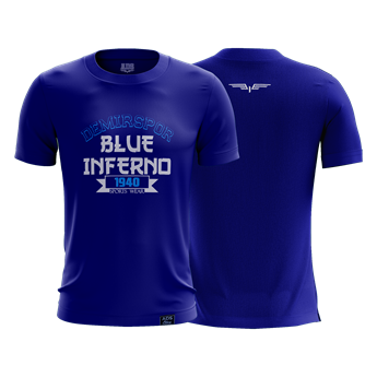 BLUE INFERNO T-SHIRT SAX MAVİT-SHIRTAdana Demirspor T-shirt